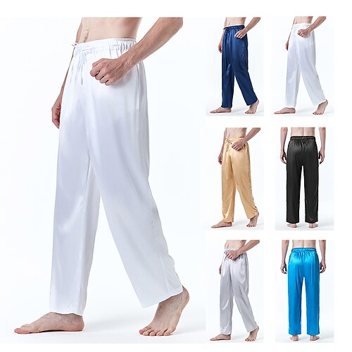 Per uomo Pantaloni del pigiama Pigiami Pantaloni di seta Liscio Tinta unita Hawaiano Lusso Comoda Interni Informale Da letto Seta sintetica Traspirante Leggero Morbido A cordoncino Vita elastica
Per uomo Pantaloni del pigiama Pigiami Pantaloni di seta Liscio Tinta unita Hawaiano Lusso Comoda Interni Informale Da letto Seta sintetica Traspirante Leggero Morbido A cordoncino Vita elastica