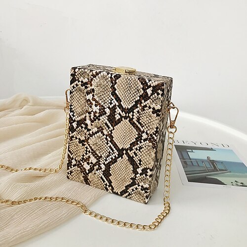 Per donna Tracolla Sacchetto del telefono mobile pelle sintetica Giornaliero Bottoni Impermeabile Duraturo Pelle di serpente Nero Cachi
Per donna Tracolla Sacchetto del telefono mobile pelle sintetica Giornaliero Bottoni Impermeabile Duraturo Pelle di serpente Nero Cachi