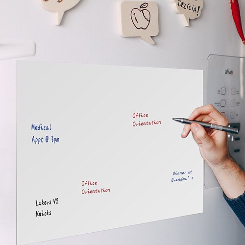 3040cm/11.81in 15.74in1pc horaires hebdomadaires tableau blanc magnétique effaçable à sec tableaux blancs doux bureau à domicile cuisine tampon flexible réfrigérateur autocollants mémo magique
3040cm/11.81in 15.74in1pc horaires hebdomadaires tableau blanc magnétique effaçable à sec tableaux blancs doux bureau à domicile cuisine tampon flexible réfrigérateur autocollants mémo magique