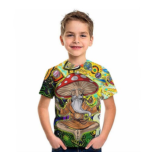 Bambino Da ragazzo maglietta Tee Pop art Manica corta Girocollo Top bambini Esterno Stampa 3D Festività Tropicale Di tendenza Estate Giallo 2-13 anni
Bambino Da ragazzo maglietta Tee Pop art Manica corta Girocollo Top bambini Esterno Stampa 3D Festività Tropicale Di tendenza Estate Giallo 2-13 anni