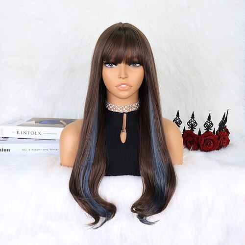 Parrucche sintetiche Kinky liscia Diritto naturale Frangetta dritta A macchina Parrucca 22 pollici Marrone scuro Capelli sintetici Per donna Classico Facile da trasportare Capelli evidenziati
Parrucche sintetiche Kinky liscia Diritto naturale Frangetta dritta A macchina Parrucca 22 pollici Marrone scuro Capelli sintetici Per donna Classico Facile da trasportare Capelli evidenziati
