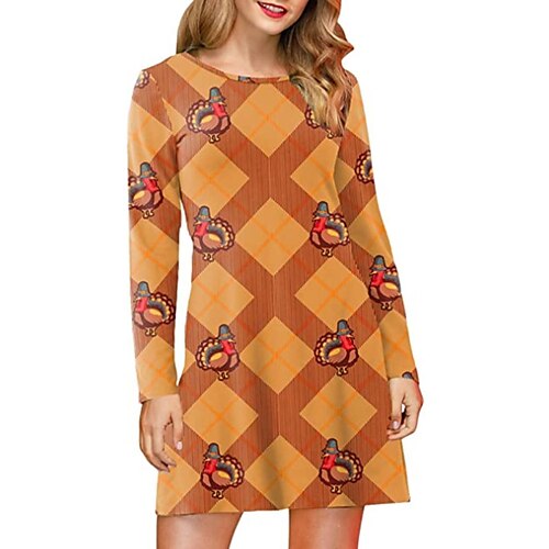 Dame T-skjorte kjole Print kjole Blad Dyr Trykt mønster Crew-hals Mini kjole Mote Daglig Feriereise Langermet Normal Hvit Gul Rød Sommer Vår S M L XL
Dame T-skjorte kjole Print kjole Blad Dyr Trykt mønster Crew-hals Mini kjole Mote Daglig Feriereise Langermet Normal Hvit Gul Rød Sommer Vår S M L XL