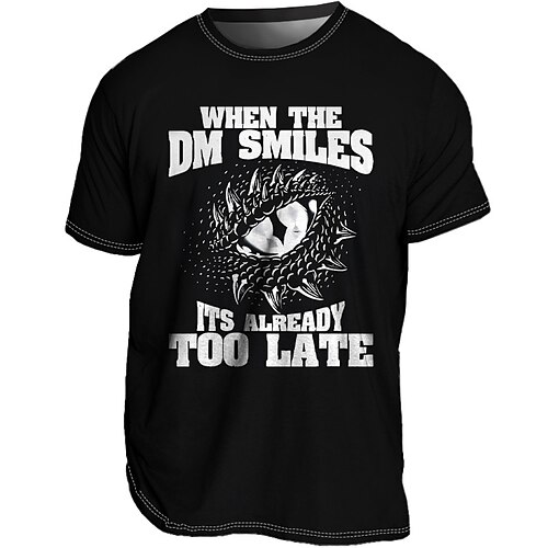 Herre T-shirt T-Shirts Grafisk Bogstaver Øjne Rund hals Tøj 3D-udskrivning udendørs Afslappet Kortærmet Trykt mønster Årgang Mode Designer
Herre T-shirt T-Shirts Grafisk Bogstaver Øjne Rund hals Tøj 3D-udskrivning udendørs Afslappet Kortærmet Trykt mønster Årgang Mode Designer