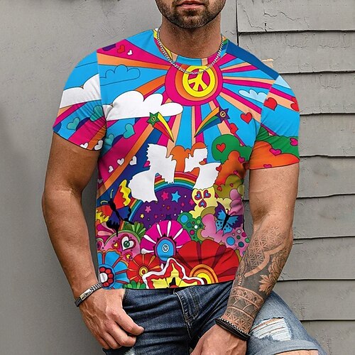 Per uomo maglietta Magliette Pop art Cartoni animati Girocollo Abbigliamento Stampa 3D Esterno Informale Manica corta Stampa Vintage Di tendenza Originale
Per uomo maglietta Magliette Pop art Cartoni animati Girocollo Abbigliamento Stampa 3D Esterno Informale Manica corta Stampa Vintage Di tendenza Originale
