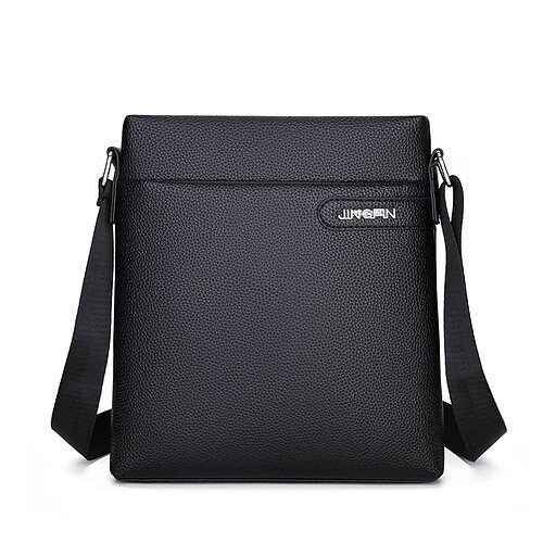 Per uomo Borsa a tracolla pelle sintetica Giornaliero Cerniera Massima capacità Tinta unica Nero Marrone
Per uomo Borsa a tracolla pelle sintetica Giornaliero Cerniera Massima capacità Tinta unica Nero Marrone