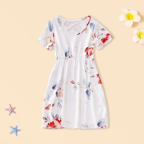 Bambino (1-4 anni) Da ragazza Vestito A foglia Floreale Al ginocchio Vestito Esterno Increspato Girocollo Manica corta Festività Vestito 3-7 anni Estate Bianco
Bambino (1-4 anni) Da ragazza Vestito A foglia Floreale Al ginocchio Vestito Esterno Increspato Girocollo Manica corta Festività Vestito 3-7 anni Estate Bianco