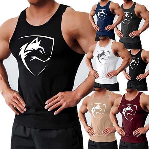 Herre Singlet til jogging Gymtopp Riflet Ermeløs Vest Atletisk treningsklær Pustende Fukttransport Myk Trening Treningsøkt Løp Sports Sportsklær Svart Hvit Rød
Herre Singlet til jogging Gymtopp Riflet Ermeløs Vest Atletisk treningsklær Pustende Fukttransport Myk Trening Treningsøkt Løp Sports Sportsklær Svart Hvit Rød