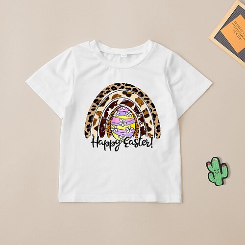 Bambino (1-4 anni) Da ragazzo Pasqua maglietta Tee Leopardo Floreale Alfabetico Manica corta Girocollo Top bambini Esterno Adorabile Giornaliero Estate Bianco 3-7 anni
Bambino (1-4 anni) Da ragazzo Pasqua maglietta Tee Leopardo Floreale Alfabetico Manica corta Girocollo Top bambini Esterno Adorabile Giornaliero Estate Bianco 3-7 anni
