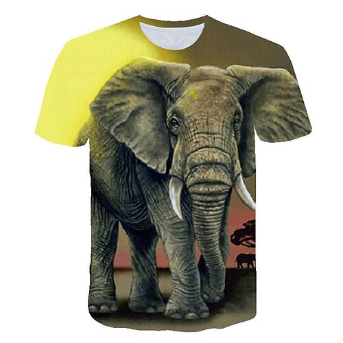 Barn Gutt T skjorte T-skjorte Dyr Kortermet Crewneck Barn Topp Avslappet Kul Daglig Sommer AT-71003 2-12 år
Barn Gutt T skjorte T-skjorte Dyr Kortermet Crewneck Barn Topp Avslappet Kul Daglig Sommer AT-71003 2-12 år