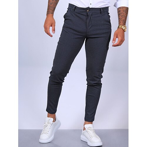Per uomo Pantaloni Chino Pantaloni chino Tasche Banda Comfort Traspirante Esterno Giornaliero Per uscire Misto cotone Di tendenza Streetwear Nero Blu scuro
Per uomo Pantaloni Chino Pantaloni chino Tasche Banda Comfort Traspirante Esterno Giornaliero Per uscire Misto cotone Di tendenza Streetwear Nero Blu scuro