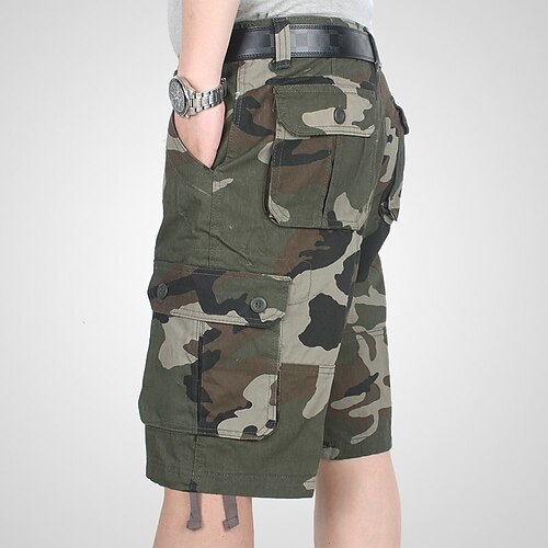 Herre Shorts med lommer Shorts Trekking-shorts Multi lomme Camouflage Komfort Åndbart udendørs Daglig I-byen-tøj Mode Gade Militærgrøn Sort
Herre Shorts med lommer Shorts Trekking-shorts Multi lomme Camouflage Komfort Åndbart udendørs Daglig I-byen-tøj Mode Gade Militærgrøn Sort