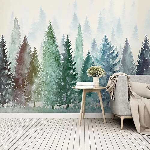 Waldtapete, Wandbild, Pflanzen, Wandverkleidung, Aufkleber, abziehen und aufkleben, entfernbares PVC/Vinyl-Material, selbstklebend/Klebstoff erforderlich, Wanddekoration für Wohnzimmer, Küche,
Waldtapete, Wandbild, Pflanzen, Wandverkleidung, Aufkleber, abziehen und aufkleben, entfernbares PVC/Vinyl-Material, selbstklebend/Klebstoff erforderlich, Wanddekoration für Wohnzimmer, Küche,