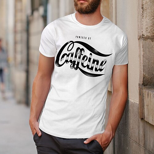 Herre Store størrelser Big Tall T skjorte T-skjorter Crewneck Hvit Kort Erme utendørs Ut på byen Trykt mønster Bokstaver Grafiske trykk Klær Bomullsblanding Gatemote Stilfull Fritid
Herre Store størrelser Big Tall T skjorte T-skjorter Crewneck Hvit Kort Erme utendørs Ut på byen Trykt mønster Bokstaver Grafiske trykk Klær Bomullsblanding Gatemote Stilfull Fritid