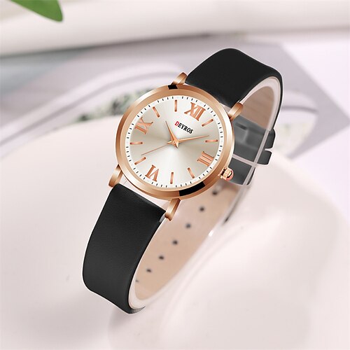 Deyros relógio de pulso feminino moda coreana lindo cinto pu relógio de quartzo
Deyros relógio de pulso feminino moda coreana lindo cinto pu relógio de quartzo