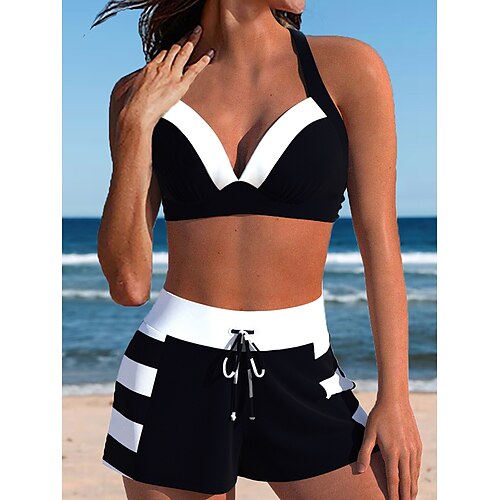 Mujer Bañadores Bikini Normal Traje de baño 2 Piezas Bloque de color Azul Marino Trajes de baño Deportes Verano
Mujer Bañadores Bikini Normal Traje de baño 2 Piezas Bloque de color Azul Marino Trajes de baño Deportes Verano