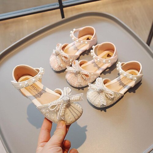 Jente Flate sko Daglig Glitter Pen sko Lolita PU Pusteevne Skli Store barn (7 år ) Små barn (4-7år) Småbarn (2–4 år) Skole Bryllup Fest Gange Dans Sløyfe Perle Krystall / Rhinstein Rosa Beige Sommer
Jente Flate sko Daglig Glitter Pen sko Lolita PU Pusteevne Skli Store barn (7 år ) Små barn (4-7år) Småbarn (2–4 år) Skole Bryllup Fest Gange Dans Sløyfe Perle Krystall / Rhinstein Rosa Beige Sommer
