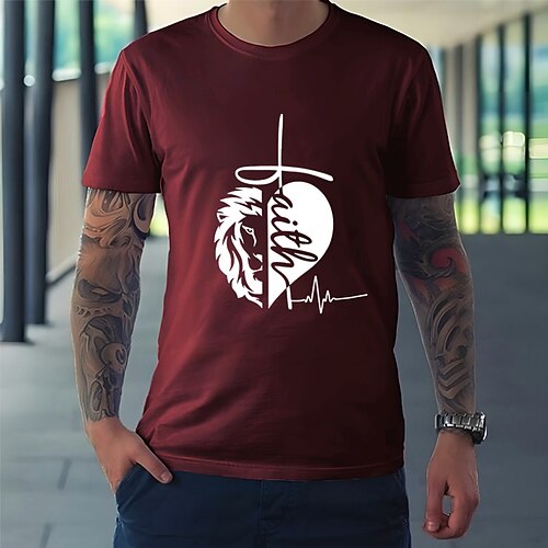 Per uomo maglietta Magliette grafiche Camicia fresca Leone Stampe astratte Di tendenza Girocollo Stampa a caldo Strada Da mare Maniche corte Stampa Abbigliamento Originale Essenziale Contemporaneo
Per uomo maglietta Magliette grafiche Camicia fresca Leone Stampe astratte Di tendenza Girocollo Stampa a caldo Strada Da mare Maniche corte Stampa Abbigliamento Originale Essenziale Contemporaneo