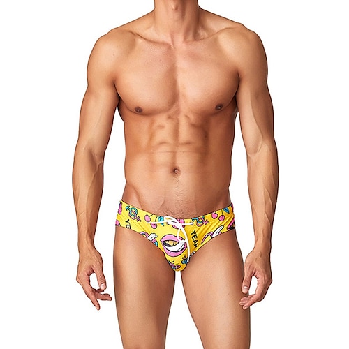 Per uomo Costumi da bagno Slip da bagno A cordoncino Vita elastica Color Block Traspirante Morbido Esterno Informale Giornaliero Hawaiano Moda Giallo Azzurro cielo Media elasticità
Per uomo Costumi da bagno Slip da bagno A cordoncino Vita elastica Color Block Traspirante Morbido Esterno Informale Giornaliero Hawaiano Moda Giallo Azzurro cielo Media elasticità