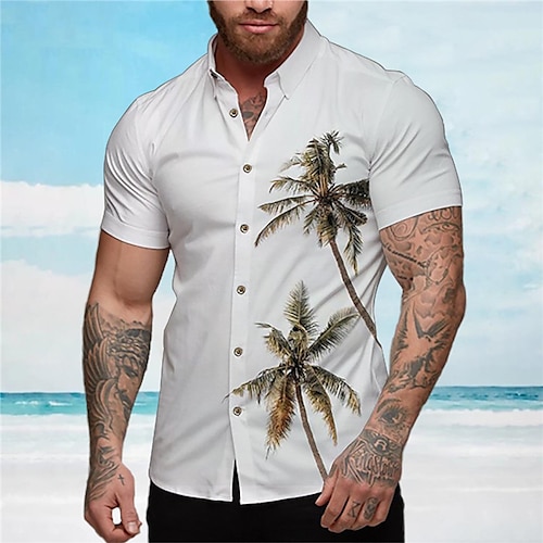 Hombre Camisa camisa hawaiana Árbol de coco Estampados Cuello Vuelto Blanco Gris Exterior Calle Mangas cortas Estampado Ropa Moda Ropa de calle Design Suave
Hombre Camisa camisa hawaiana Árbol de coco Estampados Cuello Vuelto Blanco Gris Exterior Calle Mangas cortas Estampado Ropa Moda Ropa de calle Design Suave