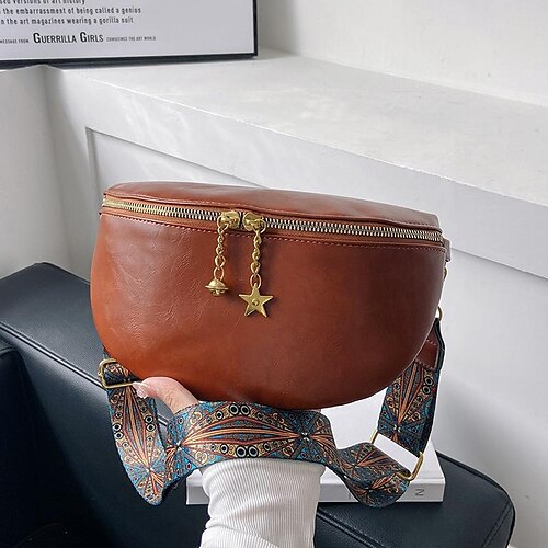 Dame Crossbody-veske PU lær Shopping Daglig Justerbare Pustende Holdbar Helfarge Svart Hvit Gul
Dame Crossbody-veske PU lær Shopping Daglig Justerbare Pustende Holdbar Helfarge Svart Hvit Gul