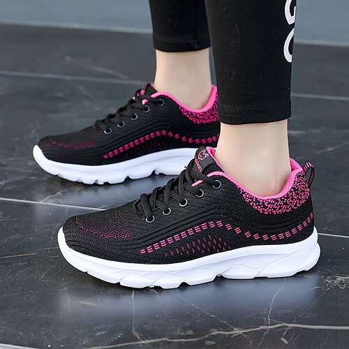 Per donna Scarpe da ginnastica Scarpe comfort Scarpe Flyknit Esterno Giornaliero Lacci Piatto Punta tonda Per sport Informale Corsa Tessitura volante Con lacci intrecciali A pois A strisce Nero
Per donna Scarpe da ginnastica Scarpe comfort Scarpe Flyknit Esterno Giornaliero Lacci Piatto Punta tonda Per sport Informale Corsa Tessitura volante Con lacci intrecciali A pois A strisce Nero