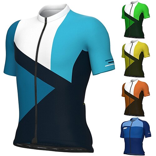 21Grams Per uomo Maglia da ciclismo Manica corta Bicicletta Superiore con 3 tasche posteriori Ciclismo da montagna Cicismo su strada Traspirante Traspirazione umidità Asciugatura rapida Strisce
21Grams Per uomo Maglia da ciclismo Manica corta Bicicletta Superiore con 3 tasche posteriori Ciclismo da montagna Cicismo su strada Traspirante Traspirazione umidità Asciugatura rapida Strisce