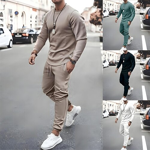 Herr Träningsoverall Joggingdräkter Svart Vit Rodnande Rosa Rubinrött Blå Rund hals Ensfärgat Sport & Utomhus Sportkläder Ledigt Kläder Pull Tröjor Långärmad
Herr Träningsoverall Joggingdräkter Svart Vit Rodnande Rosa Rubinrött Blå Rund hals Ensfärgat Sport & Utomhus Sportkläder Ledigt Kläder Pull Tröjor Långärmad