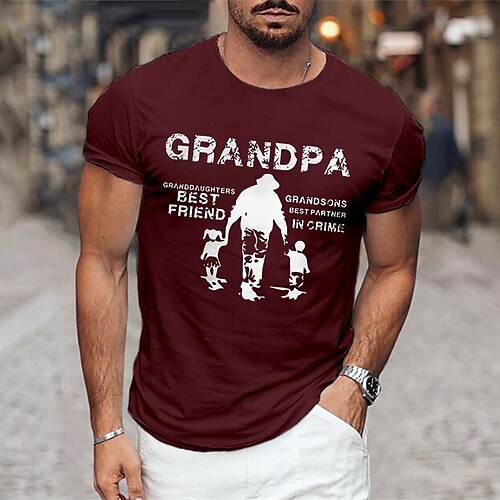 Herre T skjorte Grafiske T-skjorter Kul skjorte Grafiske trykk bokstavtrykk Familie Crew-hals Varm stempling Gate Feriereise Kort Erme Trykt mønster Klær Designer Grunnleggende Bekvem
Herre T skjorte Grafiske T-skjorter Kul skjorte Grafiske trykk bokstavtrykk Familie Crew-hals Varm stempling Gate Feriereise Kort Erme Trykt mønster Klær Designer Grunnleggende Bekvem