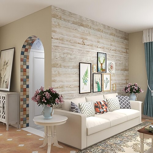 1 pieza de papel tapiz autoadhesivo extraíble para dormitorio, baño, muebles de cocina, estilo de madera retro, 45x60 0cm/17,7 x 236''
1 pieza de papel tapiz autoadhesivo extraíble para dormitorio, baño, muebles de cocina, estilo de madera retro, 45x60 0cm/17,7 x 236''
