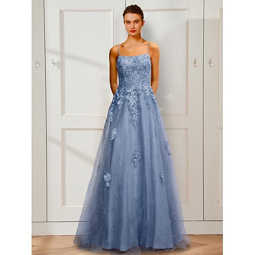 Linea-A Abiti da ballo Florale Vestito Abiti da festa Lungo Senza maniche Con bretelline Raso con Con applique 2023
Linea-A Abiti da ballo Florale Vestito Abiti da festa Lungo Senza maniche Con bretelline Raso con Con applique 2023