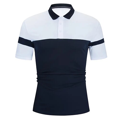 Per uomo POLO Camicia da golf Golf Informale Sport Classico Manica corta Di tendenza Essenziale Color Block Pulsante Estate Standard Bianco POLO
Per uomo POLO Camicia da golf Golf Informale Sport Classico Manica corta Di tendenza Essenziale Color Block Pulsante Estate Standard Bianco POLO