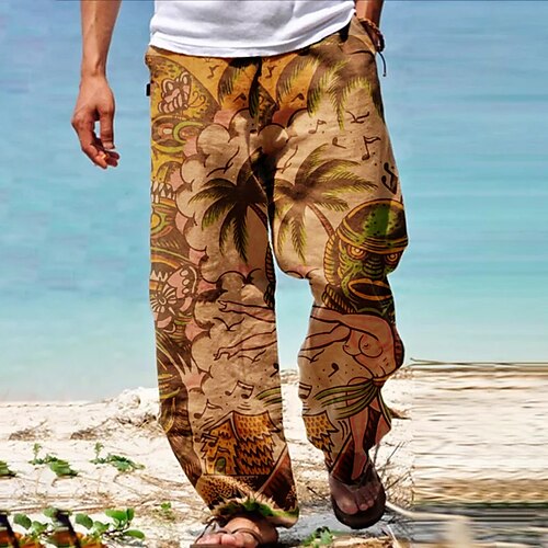 Per uomo Pantaloni Pantaloni estivi Pantaloni da spiaggia A cordoncino Vita elastica Stampa 3D Albero di cocco Stampe astratte Comfort Informale Giornaliero Per eventi Streetwear Hawaiano Rosso
Per uomo Pantaloni Pantaloni estivi Pantaloni da spiaggia A cordoncino Vita elastica Stampa 3D Albero di cocco Stampe astratte Comfort Informale Giornaliero Per eventi Streetwear Hawaiano Rosso