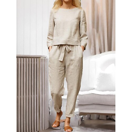 Dame Sett Ren farge Fritid Komfort Myk Hjem Seng Polyester Vår Høst Lyseblå Svart
Dame Sett Ren farge Fritid Komfort Myk Hjem Seng Polyester Vår Høst Lyseblå Svart