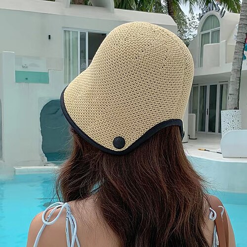 nuove donne nero kaki solido cappello della benna bob cappellini moda estate panama cap spiaggia sole pesca shopping boonie cappello berretto da donna
nuove donne nero kaki solido cappello della benna bob cappellini moda estate panama cap spiaggia sole pesca shopping boonie cappello berretto da donna