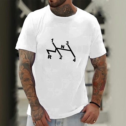 Herre T-shirt Grafiske T-shirts Cool skjorte Grafiske tryk Sjov Rund hals Varm Stempling Gade Ferierejse Kort Ærme Trykt mønster Tøj Designer Basale Moderne Moderne
Herre T-shirt Grafiske T-shirts Cool skjorte Grafiske tryk Sjov Rund hals Varm Stempling Gade Ferierejse Kort Ærme Trykt mønster Tøj Designer Basale Moderne Moderne