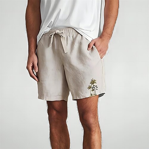 Homens Calção Shorts de linho Shorts de verão Bolsos Com Cordão Cintura elástica Coqueiro Conforto Macio Trabalho Casual Diário Misto de Algodão e Linho Moda Roupa de rua Cáqui Micro-Elástica
Homens Calção Shorts de linho Shorts de verão Bolsos Com Cordão Cintura elástica Coqueiro Conforto Macio Trabalho Casual Diário Misto de Algodão e Linho Moda Roupa de rua Cáqui Micro-Elástica