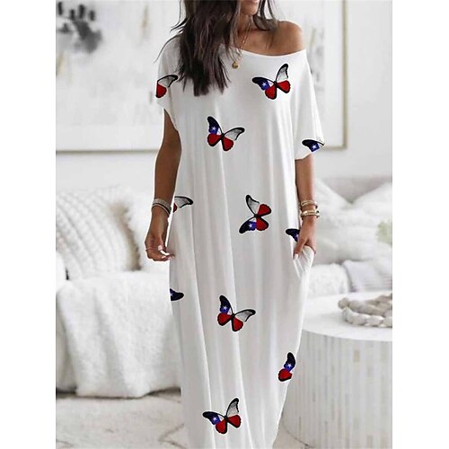 Per donna loungewear Camicia da notte Vestiti Farfalla Di tendenza Informale Comoda Interni Strada Giornaliero Cotone Traspirante Girocollo Manica corta Vestiti Estate Primavera Bianco Grigio
Per donna loungewear Camicia da notte Vestiti Farfalla Di tendenza Informale Comoda Interni Strada Giornaliero Cotone Traspirante Girocollo Manica corta Vestiti Estate Primavera Bianco Grigio