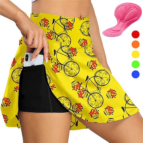 21Grams Per donna Gonna da ciclismo Bicicletta Gonne Pantaloni Modello da corsa Ciclismo da montagna Cicismo su strada Gli sport Pop art Pad 3D Traspirante Traspirazione umidità Asciugatura rapida
21Grams Per donna Gonna da ciclismo Bicicletta Gonne Pantaloni Modello da corsa Ciclismo da montagna Cicismo su strada Gli sport Pop art Pad 3D Traspirante Traspirazione umidità Asciugatura rapida