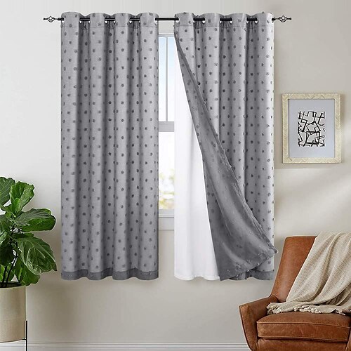 Rideau occultant drapé traitements de fenêtre isolation thermique chambre assombrissant oeillet rideau de fenêtre rideaux pour salon
Rideau occultant drapé traitements de fenêtre isolation thermique chambre assombrissant oeillet rideau de fenêtre rideaux pour salon