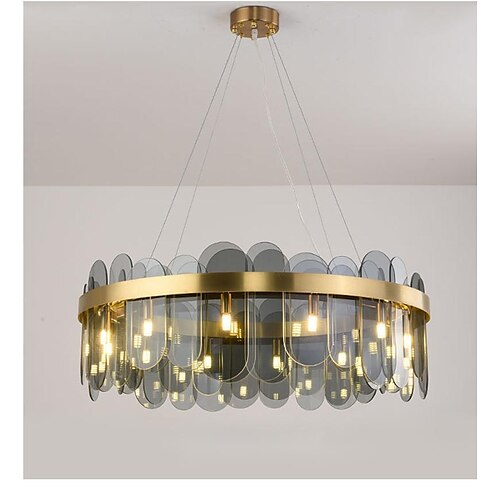 6-Light 100 cm Linjedesign Anheng Lys Metall Glass Kunstnerisk Stil Original Blomster stil Malte overflater Moderne 110-265V
6-Light 100 cm Linjedesign Anheng Lys Metall Glass Kunstnerisk Stil Original Blomster stil Malte overflater Moderne 110-265V