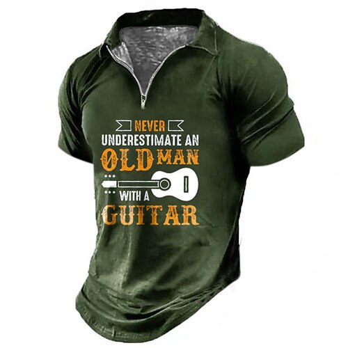 Per uomo POLO Camicia da golf Golf Alfabetico Stampe astratte Chitarra Collo ripiegabile Nero Blu Verde Grigio Esterno Strada Maniche corte Bottone giù Stampa Abbigliamento Sportivo Di tendenza
Per uomo POLO Camicia da golf Golf Alfabetico Stampe astratte Chitarra Collo ripiegabile Nero Blu Verde Grigio Esterno Strada Maniche corte Bottone giù Stampa Abbigliamento Sportivo Di tendenza