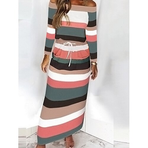 Per donna Abito lungo Abito lungo Abito casual Vestito a trapezio Abito estivo A strisce Di tendenza Moderno Giornaliero Per eventi Da mare Tasche A cordoncino Manica lunga Senza spalline Vestito
Per donna Abito lungo Abito lungo Abito casual Vestito a trapezio Abito estivo A strisce Di tendenza Moderno Giornaliero Per eventi Da mare Tasche A cordoncino Manica lunga Senza spalline Vestito