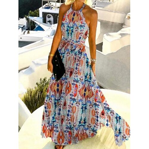 Per donna Abito lungo Abito lungo Abito casual Vestito svasato Abito stampato Floreale Tribale Marmorizzazione Streetwear Informale Esterno Giornaliero Da mare Stampa Senza maniche All'americana
Per donna Abito lungo Abito lungo Abito casual Vestito svasato Abito stampato Floreale Tribale Marmorizzazione Streetwear Informale Esterno Giornaliero Da mare Stampa Senza maniche All'americana