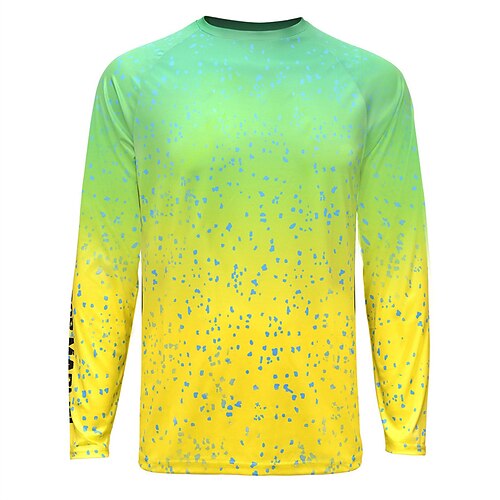 Homens Camisa de pesca Exterior Manga Longa Proteção UV Respirável Leve Redutor de Suor Secagem Rápida Blusas Verão Primavera Ao ar livre Pesca Branco Verde / amarelo Preto / amarelo
Homens Camisa de pesca Exterior Manga Longa Proteção UV Respirável Leve Redutor de Suor Secagem Rápida Blusas Verão Primavera Ao ar livre Pesca Branco Verde / amarelo Preto / amarelo