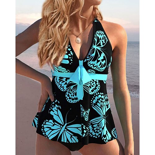 Damen Badeanzug Tankini 2 Stück Übergröße Bademode 2 Teile Print Blumen Mehrfarbig Schwarz Rote Blau Grün Tank Top Badeanzüge Sport Strandbekleidung Sommer
Damen Badeanzug Tankini 2 Stück Übergröße Bademode 2 Teile Print Blumen Mehrfarbig Schwarz Rote Blau Grün Tank Top Badeanzüge Sport Strandbekleidung Sommer