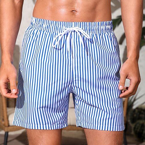 Herre Surf shorts Badeshorts Sommer shorts Strandshorts Snørelukning med mesh-for Elastisk Talje Stribe Grafiske tryk Hurtigtørrende Korte Afslappet Daglig Ferie Boheme Hawaiiansk Blå Mikroelastisk
Herre Surf shorts Badeshorts Sommer shorts Strandshorts Snørelukning med mesh-for Elastisk Talje Stribe Grafiske tryk Hurtigtørrende Korte Afslappet Daglig Ferie Boheme Hawaiiansk Blå Mikroelastisk