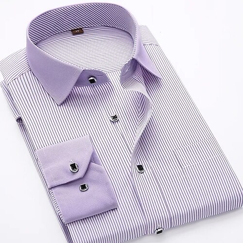 Per uomo Classico Informale Vestiti Camicia Standard Manica lunga Bavero Banda Misto cotone Bianco Blu Viola 2023
Per uomo Classico Informale Vestiti Camicia Standard Manica lunga Bavero Banda Misto cotone Bianco Blu Viola 2023