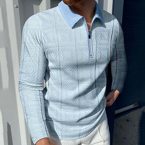 Per uomo POLO Camicia da golf Golf Strada Giornaliero Collo ripiegabile Chiusura lampo quarto Manica lunga Di tendenza Informale Pop art Cerniera Chiusura lampo quarto Primavera & Autunno Standard
Per uomo POLO Camicia da golf Golf Strada Giornaliero Collo ripiegabile Chiusura lampo quarto Manica lunga Di tendenza Informale Pop art Cerniera Chiusura lampo quarto Primavera & Autunno Standard