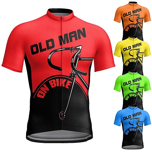 21Grams Per uomo Maglia da ciclismo Manica corta Bicicletta Superiore con 3 tasche posteriori Ciclismo da montagna Cicismo su strada Traspirante Traspirazione umidità Asciugatura rapida Strisce
21Grams Per uomo Maglia da ciclismo Manica corta Bicicletta Superiore con 3 tasche posteriori Ciclismo da montagna Cicismo su strada Traspirante Traspirazione umidità Asciugatura rapida Strisce