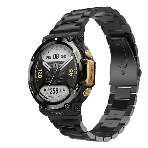 Cinturino intelligente Compatibile con Amazfit T-Rex 2 Orologio intelligente Cinghia con lo strumento di rimozione Banda di metallo Sostituzione Polsino
Cinturino intelligente Compatibile con Amazfit T-Rex 2 Orologio intelligente Cinghia con lo strumento di rimozione Banda di metallo Sostituzione Polsino